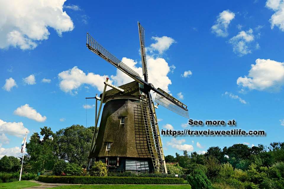 Windmill is one of the iconic places to visit in Amsterdam.