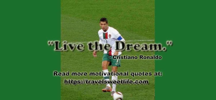 motivational from Cristiano Ronaldo